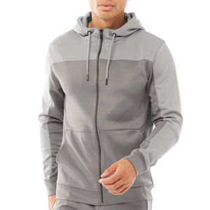 Ensemble de sweat à capuche surdimensionné d'hiver pour hommes logo personnalisé polaire 100% coton survêtement Streetwear deux pièces fabricant de gros OEM - Product Image 4