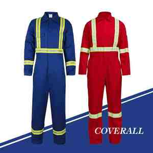 Traje de Seguridad Reflectante Impermeable de Dos Piezas para Trabajadores de Construcción, Tráfico y Almacenes - Product Image 3