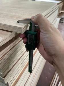 Contreplaqué moderne pour hôtel, 18 mm d'épaisseur, Okume/Styrax, face FOMEX GREENWOOD, colle MR, émission de formaldéhyde E2, âme en bois dur mélangé pour - Product Image 2