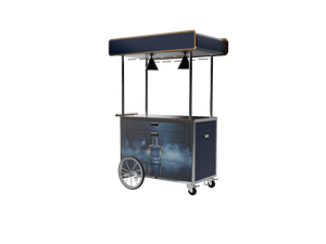 Hoogwaardige metalen witte display snoepkar bruiloftkar voor evenementen decoratie - Product Image 4