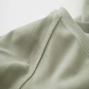 หลวมพอดีOEMที่กําหนดเองเสื้อTเสื้อผ้าผู้ชายHihg Streetสไตล์ผ้าฝ้ายBreathableคุณภาพสูงสีทึบแขนสั้นผู้ชายเสื้อ - Product Image 3