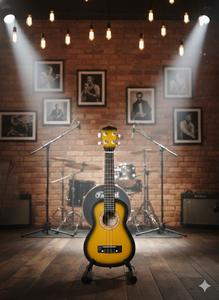 Ukulélé soprano SOLOBEAT 21 pouces, 4 cordes, acoustique, manche en acajou, cordes en nylon, finition vernie, pour débutants - Product Image 2