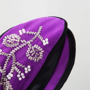 Diademas de Pelo con Nudo Ancho de Moda, Diademas de Flores Cosidas a Mano para Mujeres y Niñas, Accesorios para el Cabello - Product Image 3