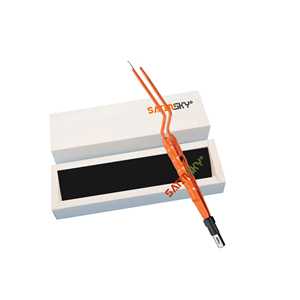 Pinzas de Coagulación Bipolares de 14 cm, Instrumentos Dentales de Acero Inoxidable, Certificación CE Clase III, Manual Satinsky Premium - Product Image 2