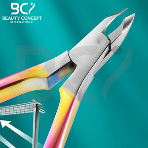 Juego de Cortaúñas de Acero Inoxidable Antideslizante de la Más Alta Calidad 2025, con Abertura de Mandíbula Ancha y Cuchilla Curva para Manicura y Pedicura - Product Image 5