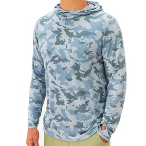Sweat à capuche à séchage rapide Sweat à manches longues Spandex Polyester Matériel OEM Hoodie - Product Image 4
