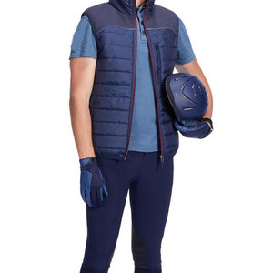 Vente chaude personnalisé doigt complet en cuir de chèvre gants d'équitation 100% gants d'hiver de protection pour l'équitation en vente - Product Image 6