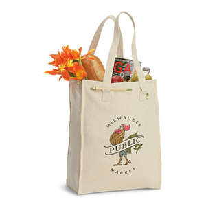 Bolsa de Compra de Algodón Reciclado con Logotipo Personalizado, Bordado y Serigrafía para Manualidades, Embalaje, Joyería, Comestibles y Promociones - Product Image 1