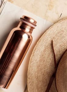 Premium Quality Copper <b>Water</b> <b>Bottle</b> <b>500ml</b> Eco-Friendly with Anti-Corrosion Coating Durable Finish for Natural Health Benefits - Product Image 6