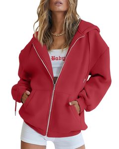 Athletic Running Sport HOODIE cremallera Fabricante impresión Modern Daily Wear Travel Mujeres Sudaderas con capucha streetwear - Product Image 3