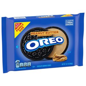 OREO Peanut Butter Creme Chocolate Sandwich Cookies, Family Size, 12-17 oz Packs - Product Image 5