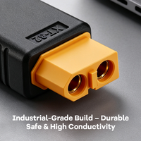 Adaptateur Connecteur XT60 Série XT60 vers Type C DC EC5 – Prise Convertisseur pour Chargement de Batterie de Modèle RC et Stockage d'Énergie