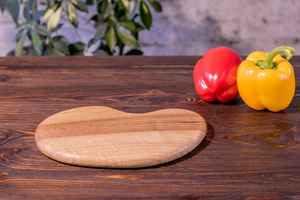 100% Planche à découper en forme de coeur de qualité supérieure Ustensiles de cuisine en bois Passe au lave-vaisselle - Product Image 6