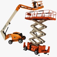 Plataforma Elevadora Hidráulica de Tijera de Alta Calidad, Montada en Vehículo, Remolcable, Tipo Cherry Picker, Acero de Alta Resistencia, 4 Años de Garantía