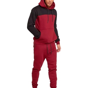 Conjunto Deportivo Masculino a la Moda, Corte Ajustado, Algodón y Poliéster, Sudadera con Capucha y Logotipo Personalizado, Pantalones Deportivos, Ropa de Calle de Invierno, Calidad Premium - Product Image 5