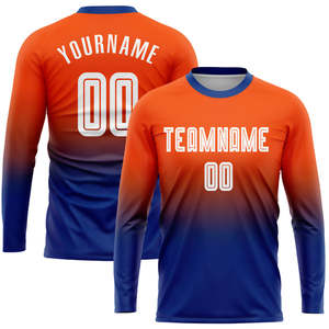 เสื้อฟุตบอลสำหรับทีมเข้ารูปเสื้อฟุตบอลสำหรับทีมชุดเครื่องแบบสโมสรพิมพ์ตัวเลขที่กำหนดเองได้น้ำหนักเบา - Product Image 5