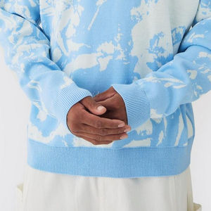 OEM hombre Casual Hip Hop sudadera en blanco de felpa de los hombres de gran tamaño de cuello redondo sudaderas 2026 de manga larga sudaderas de los hombres - Product Image 5