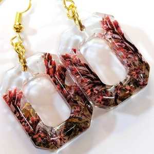 Pendientes de Resina de Moda Deep Galaxy Angel: Elegantes, Impresionantes, Brillantes y Relucientes, Ideales para Estilo Indio y Occidental - Product Image 1