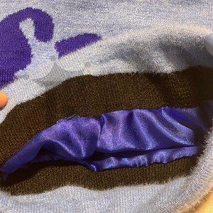 Fabrication sur mesure Bonnets imprimés sur tout le concepteur en Satin latéral Bonnets unisexes chauds de haute qualité en tricot Jacquard Mohair Bonnets - Product Image 3