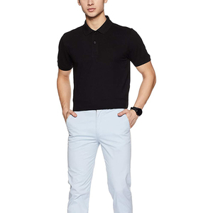 Polo décontracté personnalisé avec logo, anti-plis, en tissu éponge de coton et polyester anti-rétrécissement, idéal pour le sport – Meilleure vente - Product Image 5