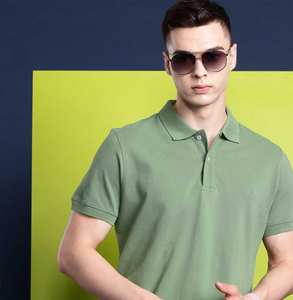 Camiseta de Algodón Suave y Transpirable para Hombre, Informal, Cómoda para el Día a Día, al Precio Más Bajo de la India - Product Image 1