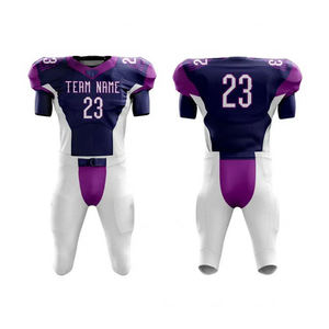 ชุดยูนิฟอร์มอเมริกันฟุตบอลแบบสั่งทำพิเศษ ระบายอากาศได้ดี สำหรับทีม  ไซส์ใหญ่  ดีไซน์โดดเด่น - Product Image 6