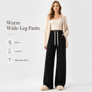 Pantalon de maternité décontracté et ample pour l'été, l'automne et l'hiver - Coupe large avec design ajusté pour le ventre, pour une <span class=keywords><strong>grossesse</strong></span> confortable - Product Image 1