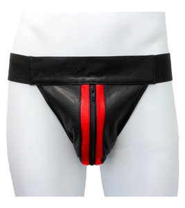 Jockstrap en cuir véritable pour hommes, sous-vêtements en cuir gay, équipement en cuir pour hommes - Product Image 1