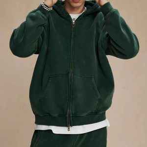 Chándal para Hombre con Lavado Ácido, Producto de Tendencia, Nuevo Diseño, 100% Algodón, Serigrafía, Chándal con Lavado Ácido para Hombre, Directo de Fábrica - Product Image 6