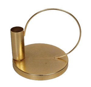 Bougeoir de conception unique et simple en or support décoratif fait à la main pour bougeoir de Noël et de festival - Product Image 5