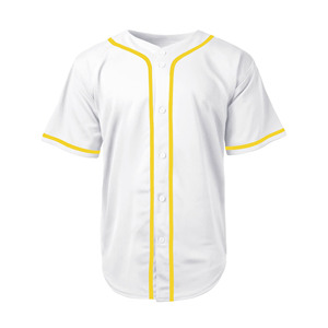 Maillot de baseball imprimé par sublimation, confortable, nouveau design, vêtements de sport et d'équipe, maillot de baseball, best-seller - Product Image 4