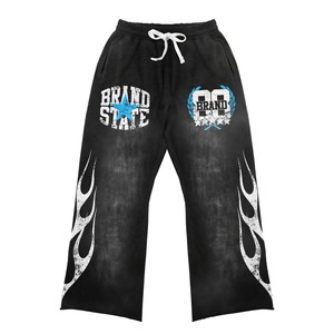 Survêtements d'entraînement unisexe en éponge française 450 GSM, confortables, avec coque noire et sérigraphie d'hiver, ensembles grande taille - Product Image 4