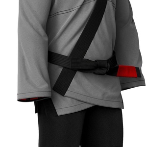 Venta al por mayor OEM Durable 100% algodón Jiu Jitsu Gi 450gsm tejido perla BJJ Gi alta calidad Jiu Jitsu brasileño Gi parche personalizado Logo - Product Image 6