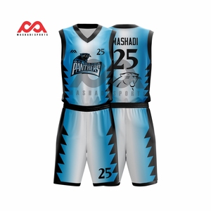 Ensembles d'uniformes de basket-ball unisexes sublimés en gros sans manches Uniformes de basket-ball personnalisés en tissu extensible de haute qualité - Product Image 4
