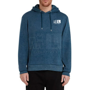 เสื้อฮู้ดซักกรดสำหรับผู้ชายเสื้อฮู้ดล้างกรดสำหรับผู้ชายดีไซน์ตามสั่ง - Product Image 1