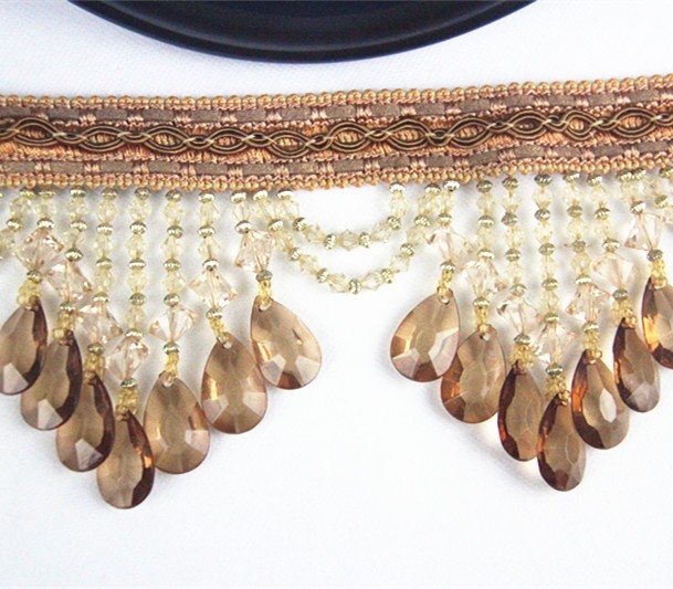 Кисточки бахрома отделка Кружева Бисер бахрома отделка кисточка занавеска кисточка