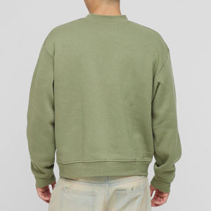 Sweatshirts coupe-vent en coton pour hommes Logo personnalisé Sweatshirts pour hommes Sweatshirts à séchage rapide pour hommes - Product Image 2