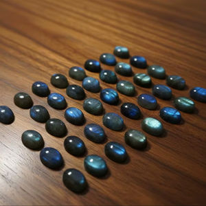 Pierre précieuse Labradorite de qualité AAA, faite à la main, forme ovale, meilleure pierre précieuse pour la fabrication de pendentifs, meilleur prix, prix chaud, 20% de réduction et cadeau - Product Image 1
