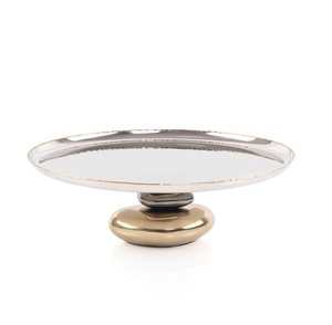 Moderno soporte de aluminio para pasteles con una estética elegante de 2 niveles diseñado para mejorar las presentaciones de pasteles en todas las ocasiones - Product Image 6