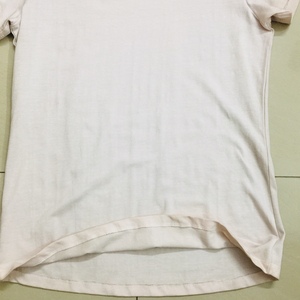 เสื้อยืดลำลองสำหรับผู้หญิงเสื้อยืดคอกลมแขนสั้นผ้าคอตตอนแท้160กรัม - Product Image 5