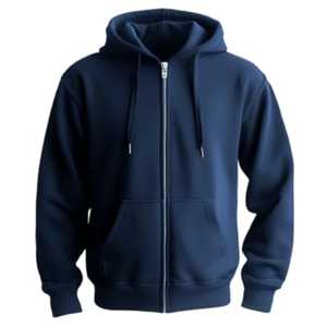 Sudaderas con Capucha para Hombre, Invierno, 100% Algodón, con Cierre y Logotipo Personalizado, Alta Calidad, Ecológicas y Transpirables - Product Image 1