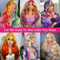 Perruque Lace Frontal Wig naturelle brésilienne, cheveux humains vierges MEGALOOK #613 Honey Blonde Upgrade Pre-ALL 13x6 Three-Go Glueless 10/613