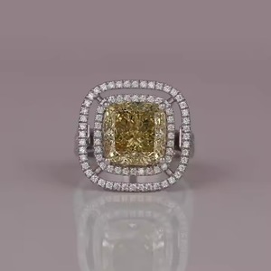 Nueva moda 10K/14K/18K oro diamante anillo de compromiso proveedor verificado perfecto desgaste del banquete de boda para las mujeres - Product Image 1