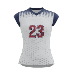 Jersey de voleibol de manga larga diseñado para partidos con tela duradera acabado de secado rápido y estilo de color único - Product Image 2