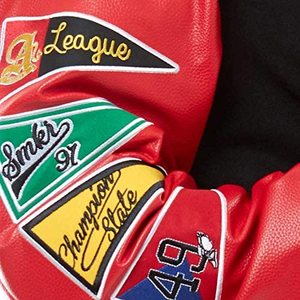 20 - Wool and <b>Leather</b> Sleeve Letterman <b>Jackets</b> Custom Varsity <b>Bomber</b> <b>Jacket</b> <b>for</b> Men <b>Women</b> Chenille Patch Unisex OEM Style - Product Image 3