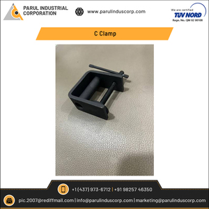 Abrazadera C de alta precesión con acero al carbono medio recubierto de óxido negro para uso industrial disponible a un precio asequible - Product Image 2