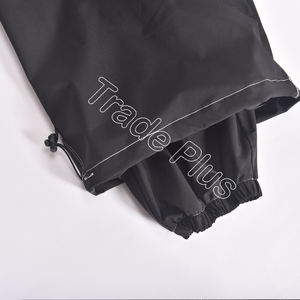 กางเกงสกีทรงหลวมสีดำคุณภาพสูงสำหรับทุกเพศ กันน้ำ พร้อมเอวปรับได้และกระเป๋าแบบคาร์โก้ที่ใช้งานได้จริง - Product Image 6