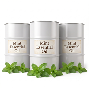 Aceite de Mentha Viridis Orgánico a Granel, Destilado al Vapor, USDA Ecocert, Marruecos, Venta al por Mayor, Menta Verde, Cosmética, Aromaterapia, 100% Puro - Product Image 1
