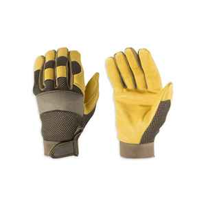 Nouveauté : gants de mécanicien en cuir de vachette grainé de qualité supérieure, gants de conducteur, fonctions anti-coupure et anti-impact, gants de mécanicien - Product Image 6