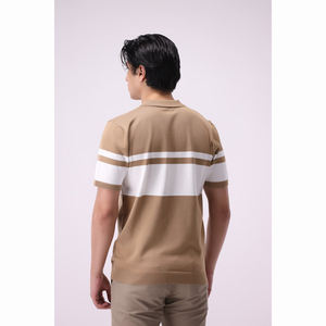 Nouvelle arrivée hommes pour polos séchage rapide grande taille unique motif solide toile tissu design fabriqué au Pakistan - Product Image 3